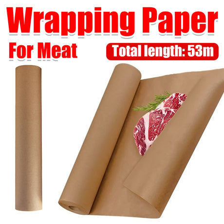 Food Grade Meat Wrapping Paper Heat Resistant Oil Proof Durable
