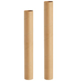 Kraft Paper Storage Tubes Cardboard Document Shipping 10PCS