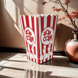 50PCS Greaseproof Popcorn Boxes Paperboard Snack Containers