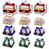 Clear Acrylic Gift Box with Bow for Display Packaging