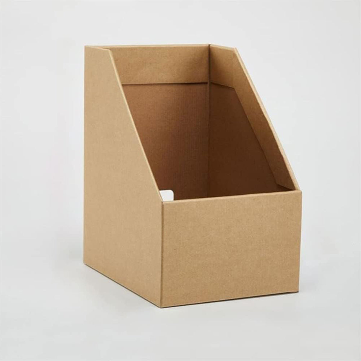 Kraft Paper Desktop Storage Boxes Document Organiser 6PCS
