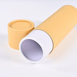 10PCS Kraft Paper Tube Packaging Containers for Storage and Mailing