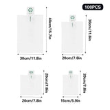 100PCS Inflatable Cushioning Bags Shockproof Clear Packaging