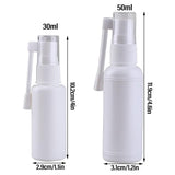 50pcs 360° Rocker Sprayer Small White Mist Bottles