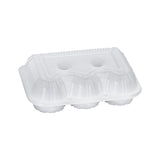 100PCS Disposable Food Containers 4 or 6 Grid Takeaway Meal Boxes