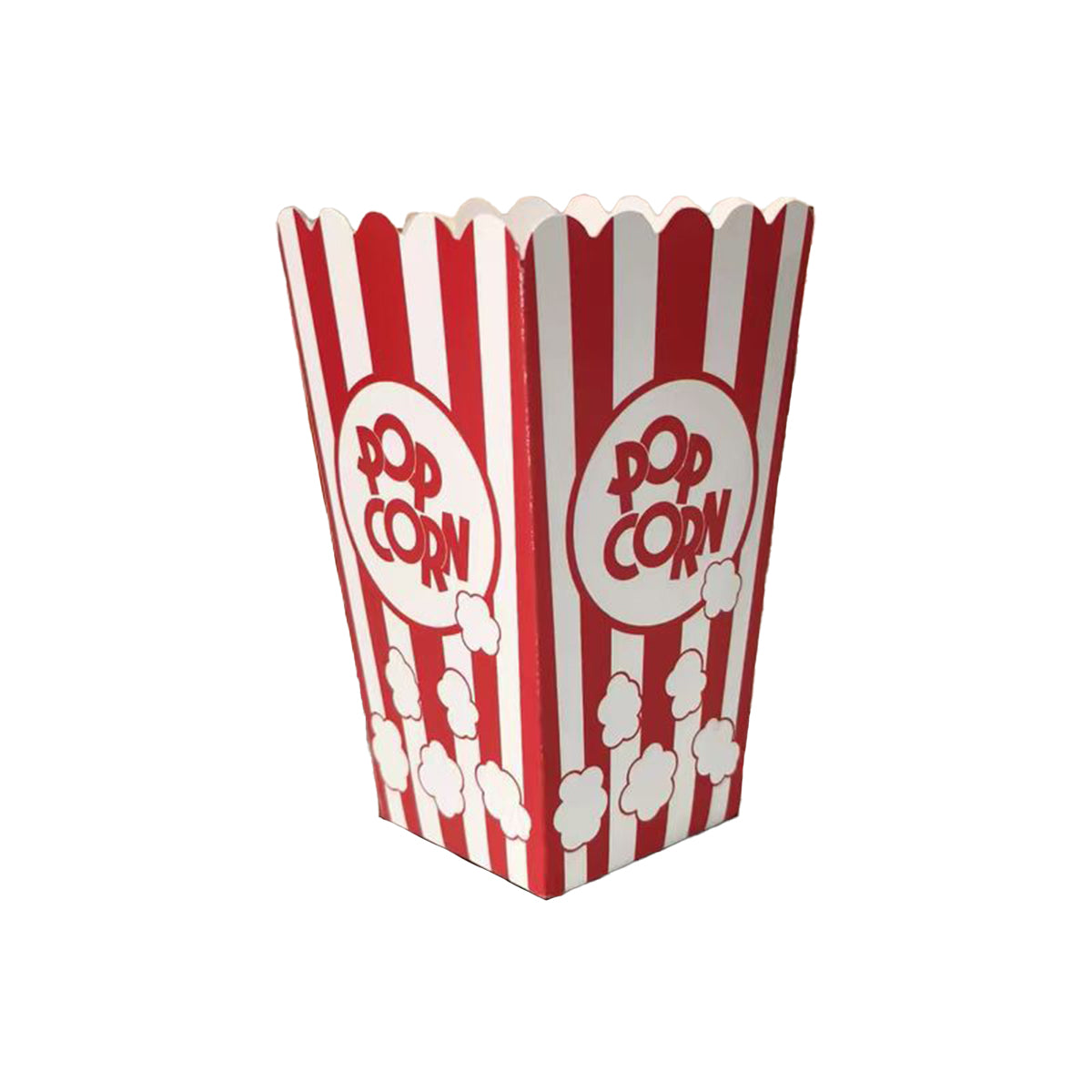 50PCS Greaseproof Popcorn Boxes Paperboard Snack Containers