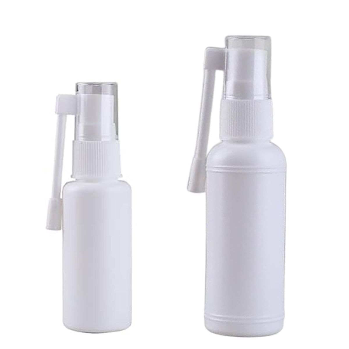 50pcs 360° Rocker Sprayer Small White Mist Bottles