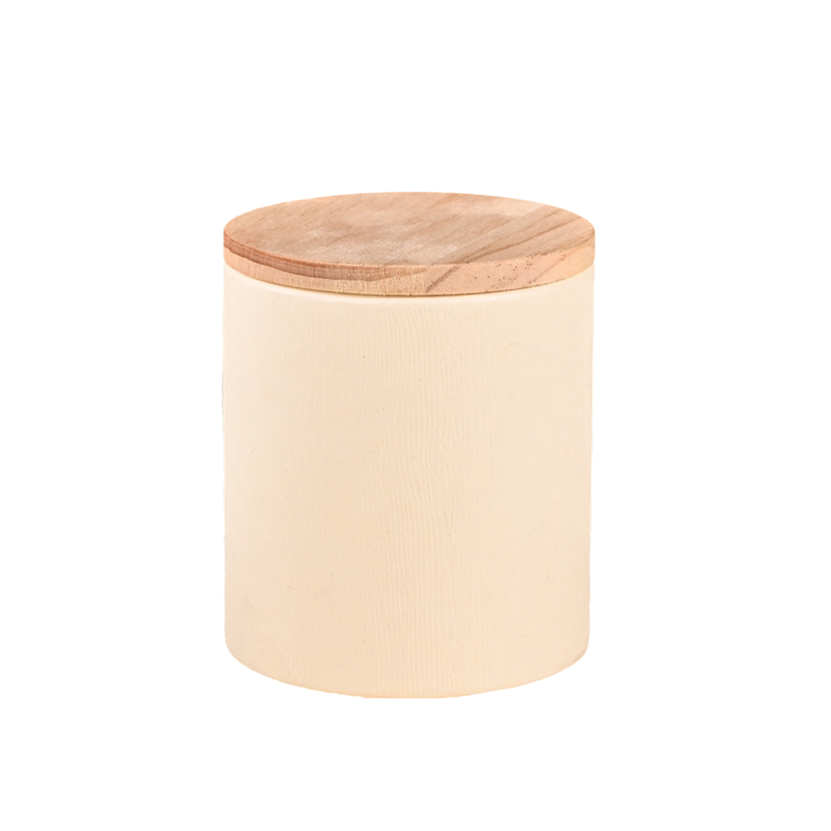 10PCS Kraft Paper Tube Canisters with Wooden Lids Tea Coffee Packaging