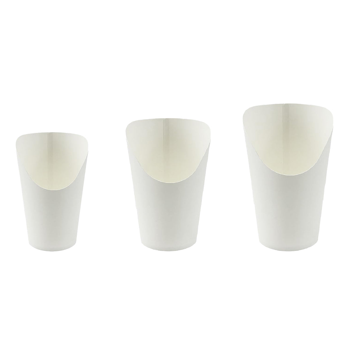 100PCS French Fry Cups 12/14/16oz Food-Grade Oil-Resistant Paper