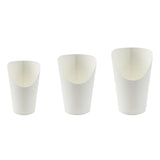 100PCS French Fry Cups 12/14/16oz Food-Grade Oil-Resistant Paper