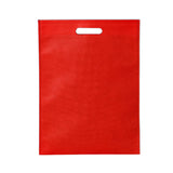 100pcs Portable Non-Woven Flat Pocket Shopping Bags