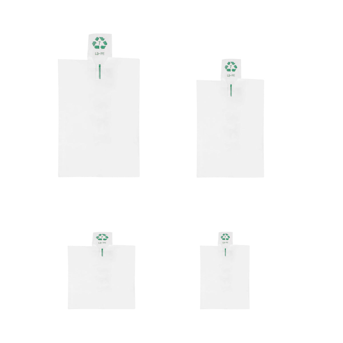 100PCS Inflatable Cushioning Bags Shockproof Clear Packaging