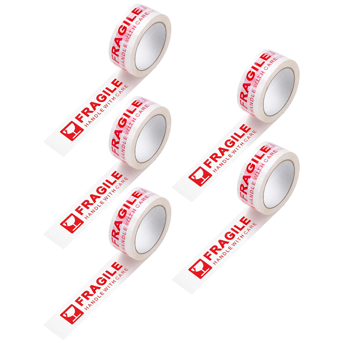 Fragile Warning Tape Handle With Care for Packing Boxes