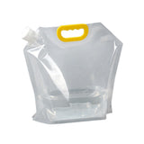 20PCS Large Capacity Portable Transparent Beverage Bags Outdoor Use