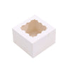 50PCS Cake Packaging Boxes with Transparent Window Durable