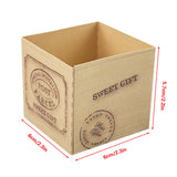 100pcs Kraft Paper Cupcake Boxes Holders for Party Dessert