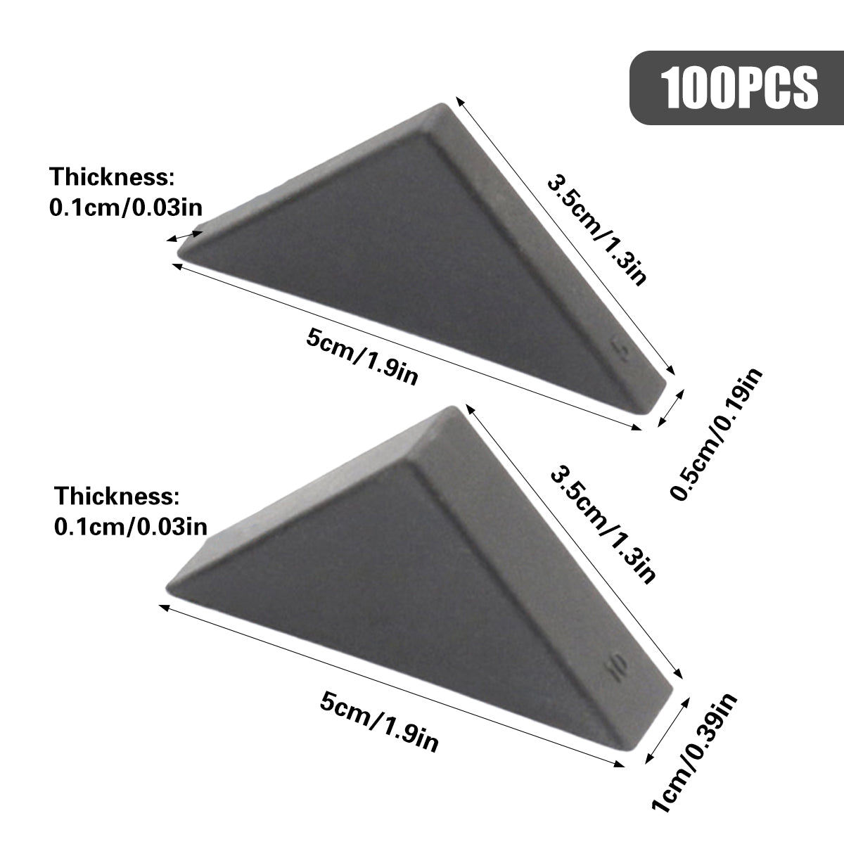 Glass Corner Protectors Durable Edge Guards for Furniture 100PCS