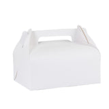 Portable Pastry Box Bakery Cake Packaging 50PCS