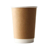 Disposable Coffee Paper Cups Hot Drink Cups 50PCS