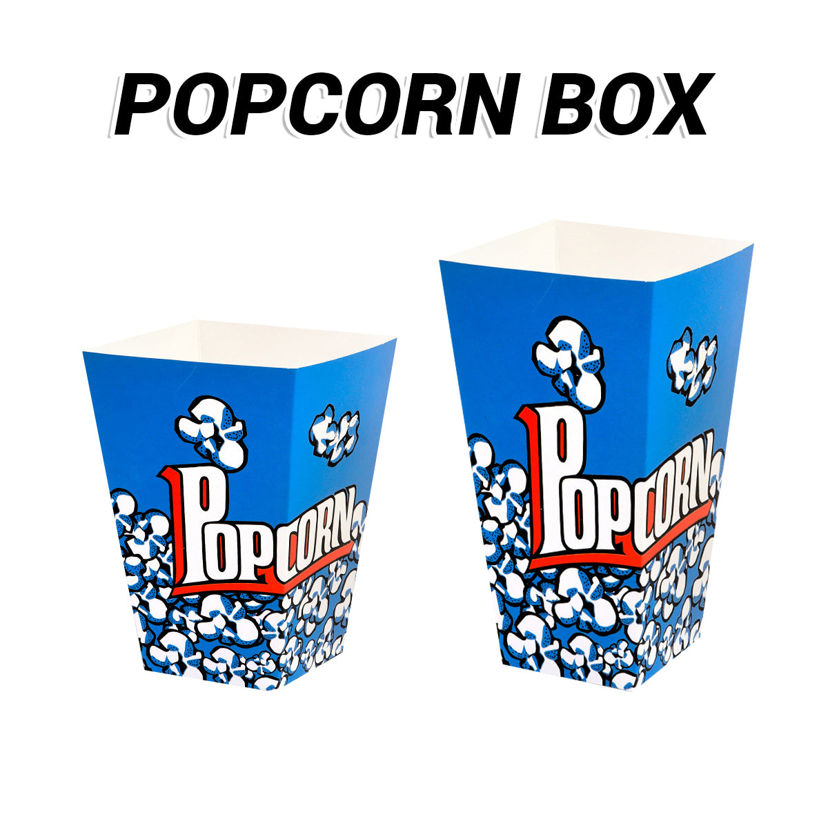Popcorn Box Snack Box Disposable Food Container For Fast Food Takeaway