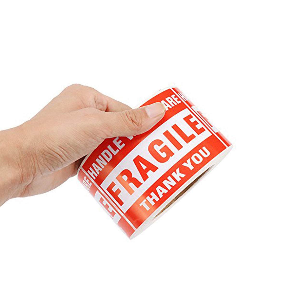 Fragile Warning Stickers Roll 3x5in Shipping Labels 500PCS