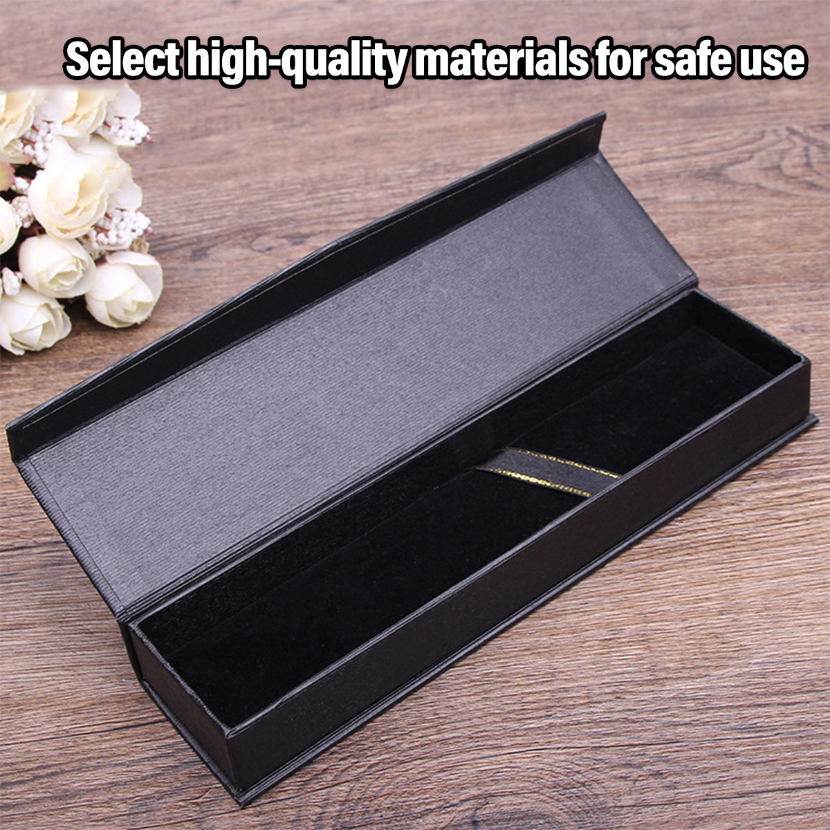 10pcs Black Pen Gift Boxes Clamshell Display Packaging