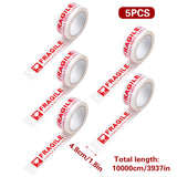 Fragile Warning Tape Handle With Care for Packing Boxes