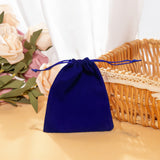Velvet Gift Drawstring Bags 50PCS 5Colours 3Sizes