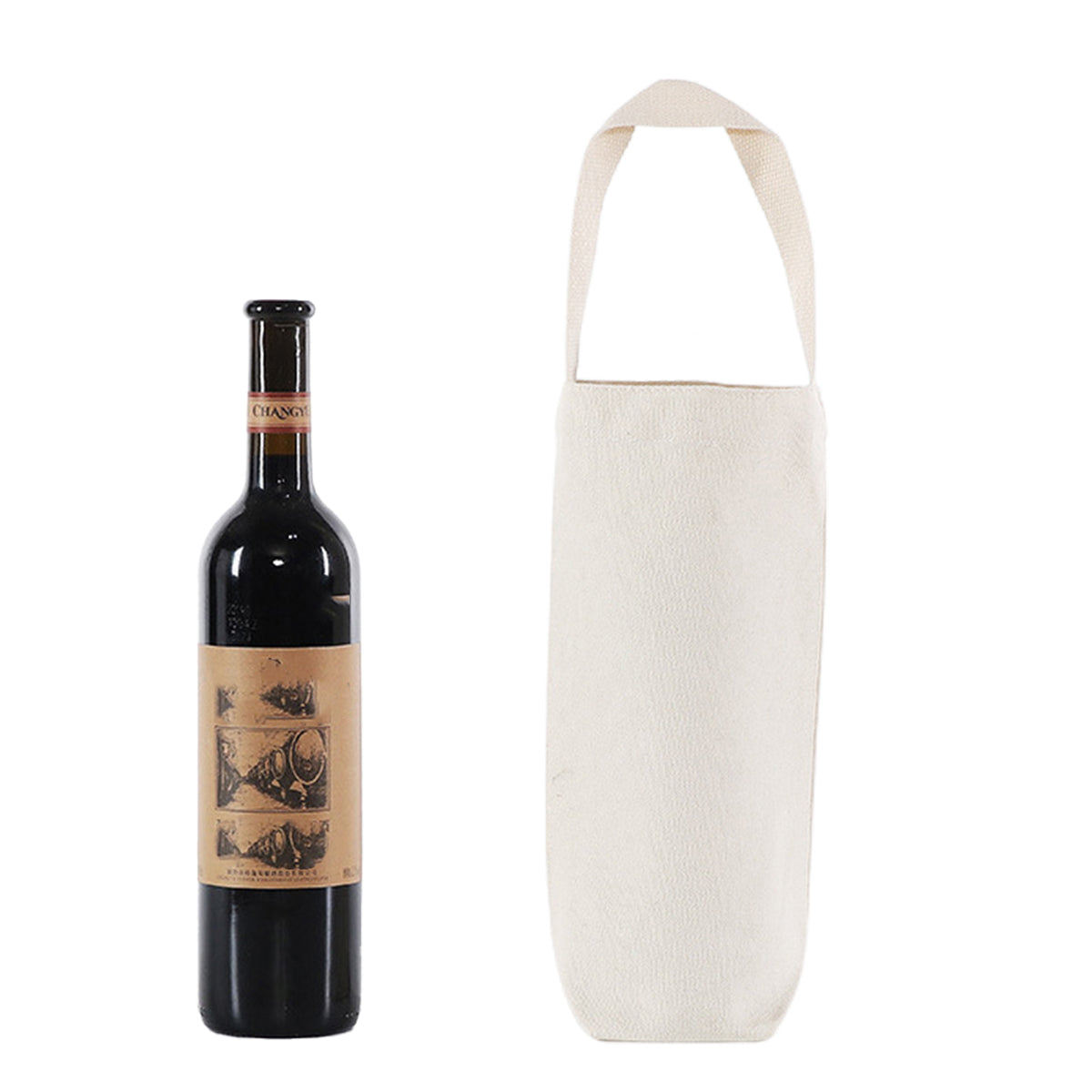 Wine Bag Canvas Burlap 10PCS