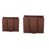 10PCS Clothing Gift Bags Durable Kraft Paper Shopping & Packaging
