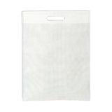 100pcs Portable Non-Woven Flat Pocket Shopping Bags