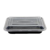 30PCS Food-Grade Takeout Packaging Boxes with Clear Lids for Meal Prep