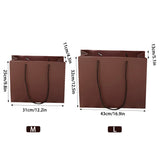10PCS Clothing Gift Bags Durable Kraft Paper Shopping & Packaging