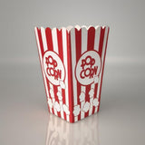 50PCS Greaseproof Popcorn Boxes Paperboard Snack Containers
