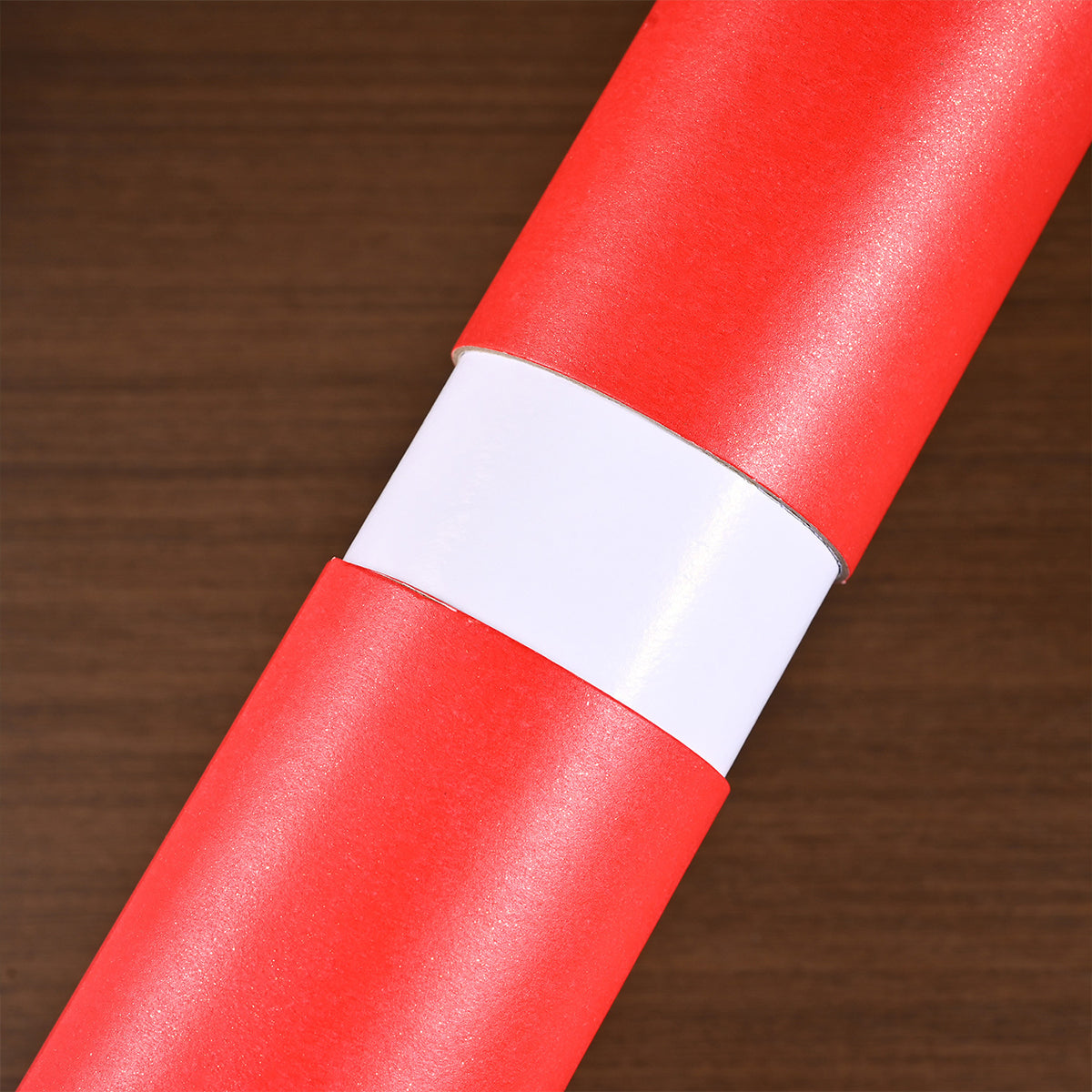 10PCS Red Cardboard Gift Wrap Paper Tubes 5.3x36.5cm