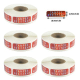 5 Rolls Tamper Proof Laser Security Sealing Stickers