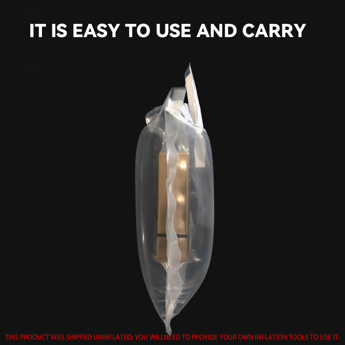 100PCS Clear Inflatable Lipstick Protective Bags Shockproof Packaging