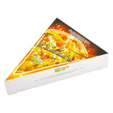 100 Pcs Triangle Pizza Box Food Grade Material Oil Proof Takeaway