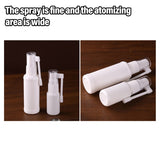 50pcs 360° Rocker Sprayer Small White Mist Bottles