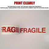 Fragile Warning Tape High Adhesion Shipping Box Labels 5 Rolls