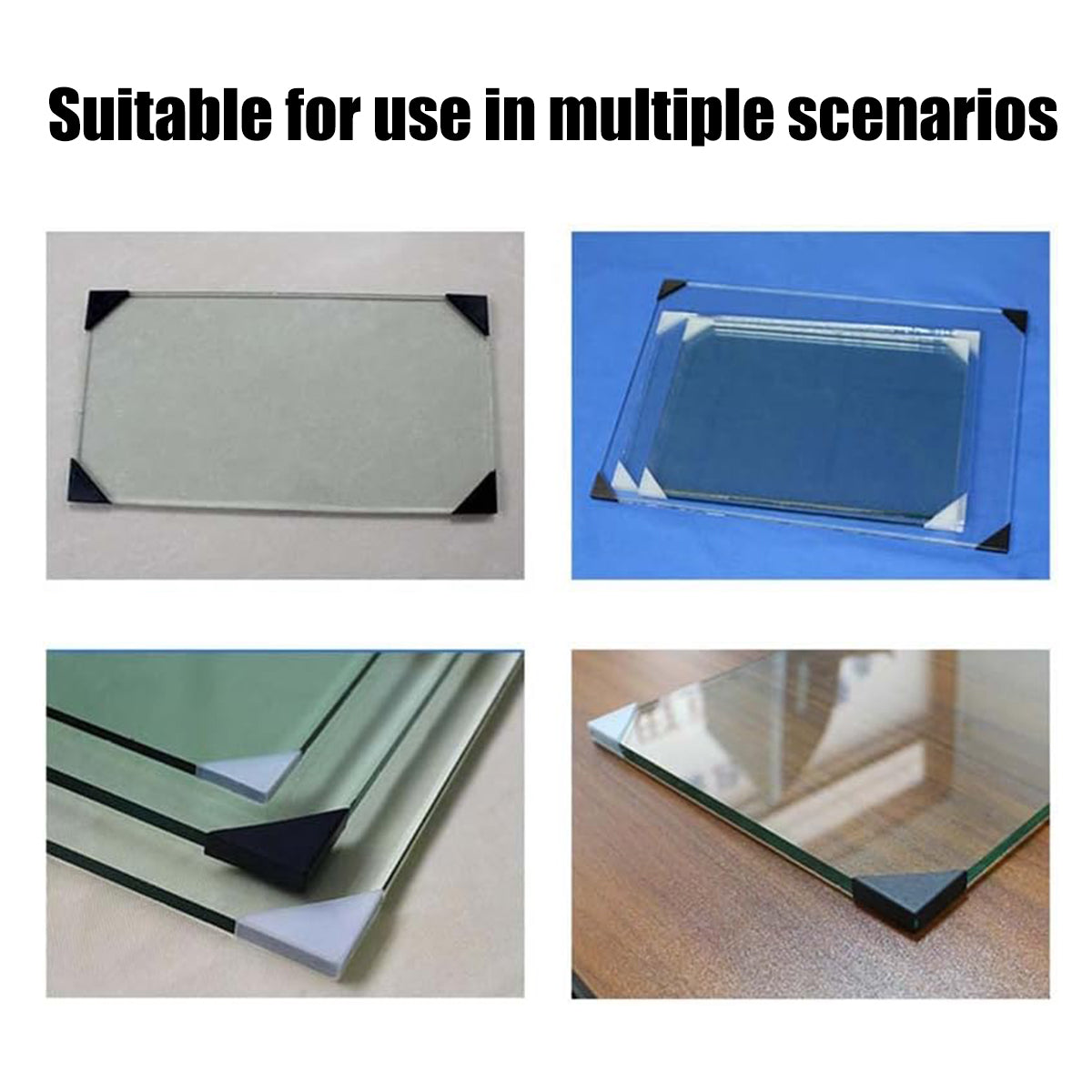 Glass Corner Protectors Durable Edge Guards for Furniture 100PCS