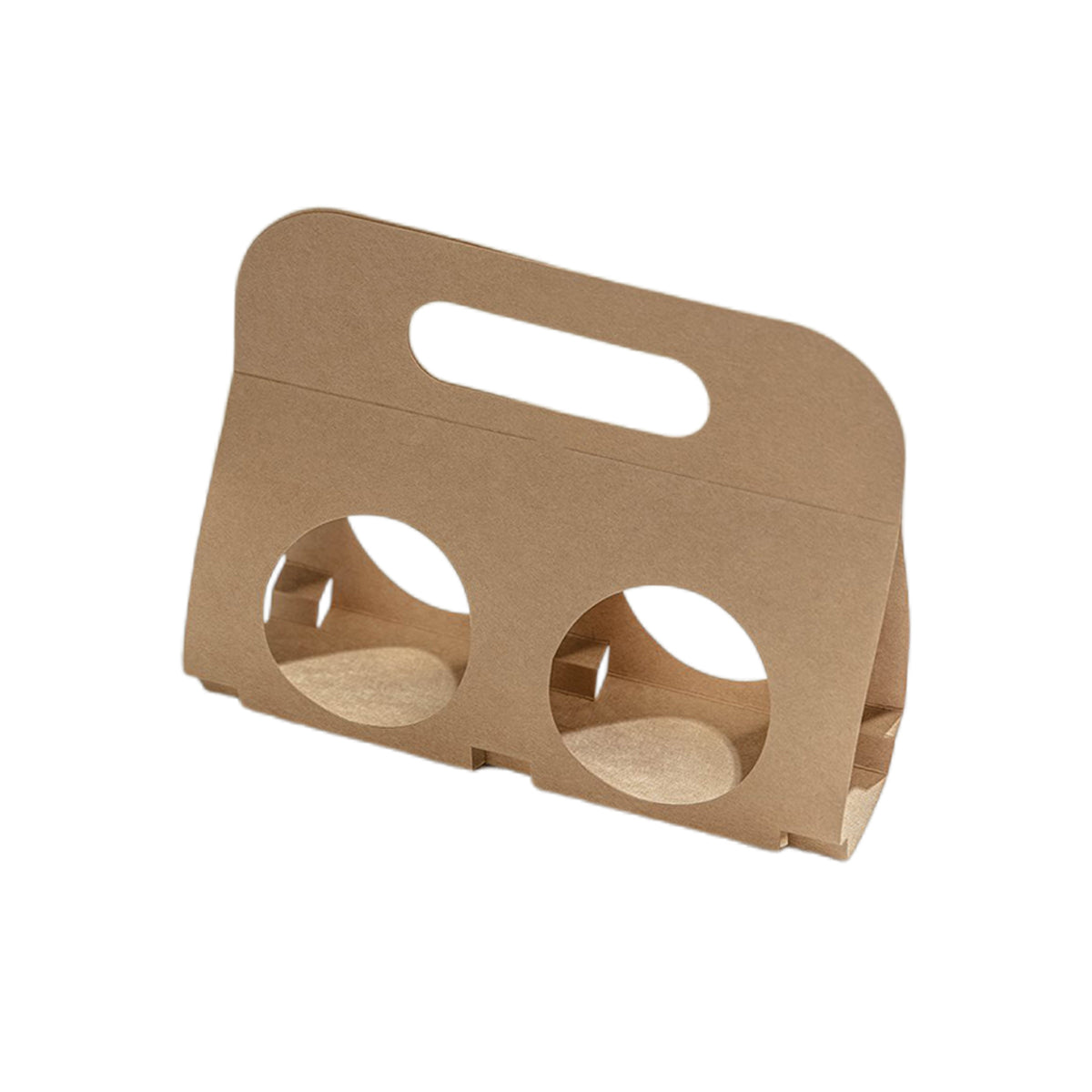 50pcs Kraft Paper Gift Boxes with Single Double Handle