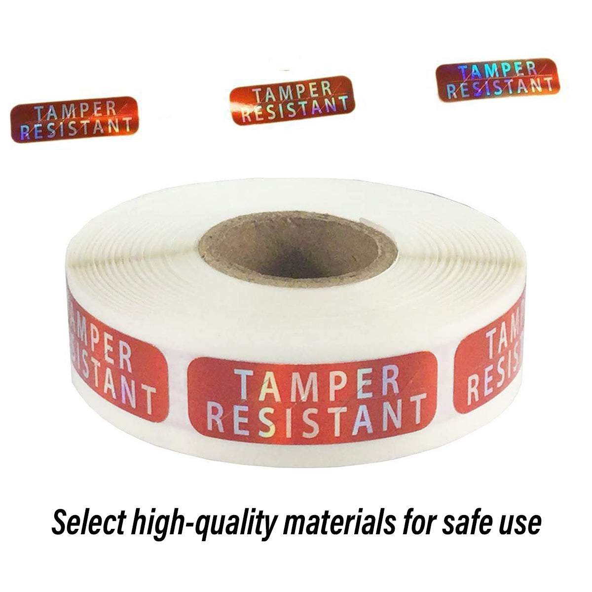 5 Rolls Tamper Proof Laser Security Sealing Stickers