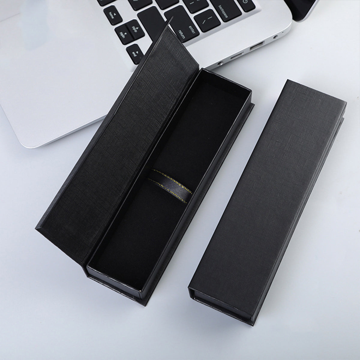 10pcs Black Pen Gift Boxes Clamshell Display Packaging