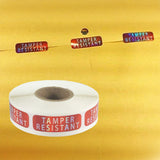 5 Rolls Tamper Proof Laser Security Sealing Stickers