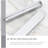 20pcs Metal Pencil Box Tin Storage Case Organizer
