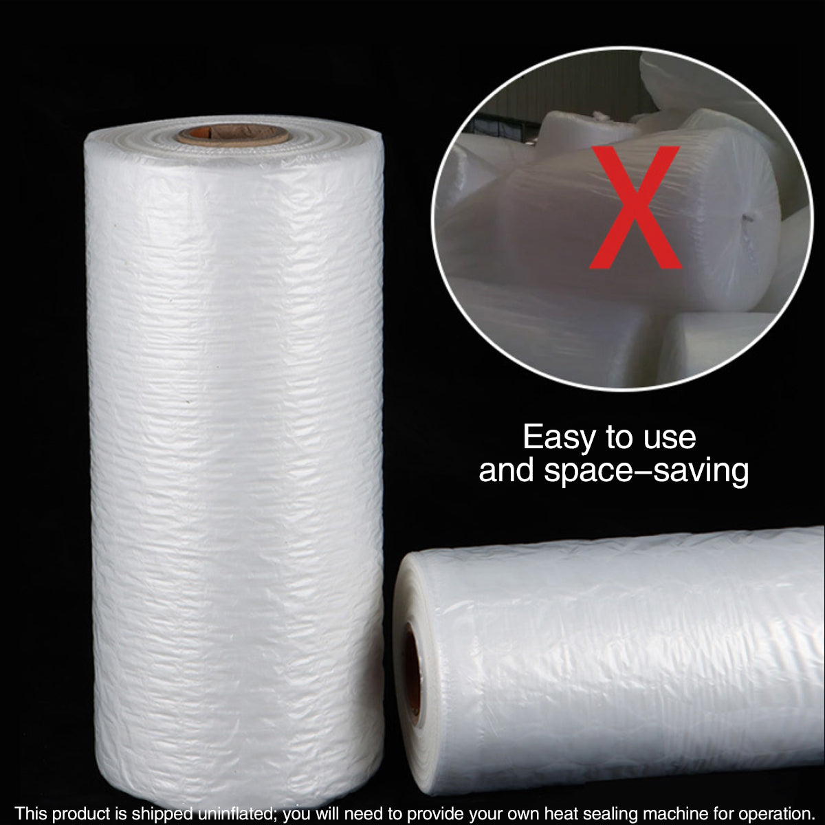 Clear Bubble Wrap Roll Shock Absorbent Packaging for Shipping