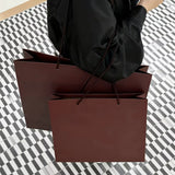 10PCS Clothing Gift Bags Durable Kraft Paper Shopping & Packaging
