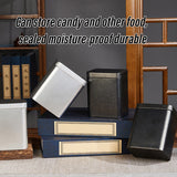 Tea Tin Can Sealed Square Storage Boxes 10PCS