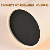 10PCS Kraft Paper Tube Canisters with Wooden Lids Tea Coffee Packaging